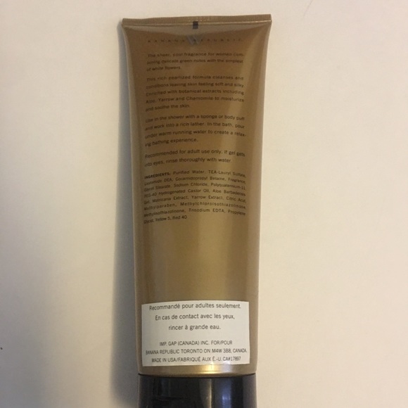 NWT Banana Republic W Shower Bath gel 237ml/ 8floz - Picture 5 of 13